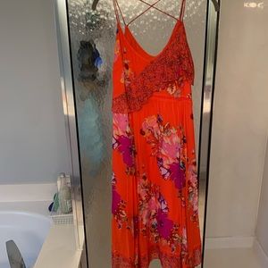 Anthropologie Mauve dress